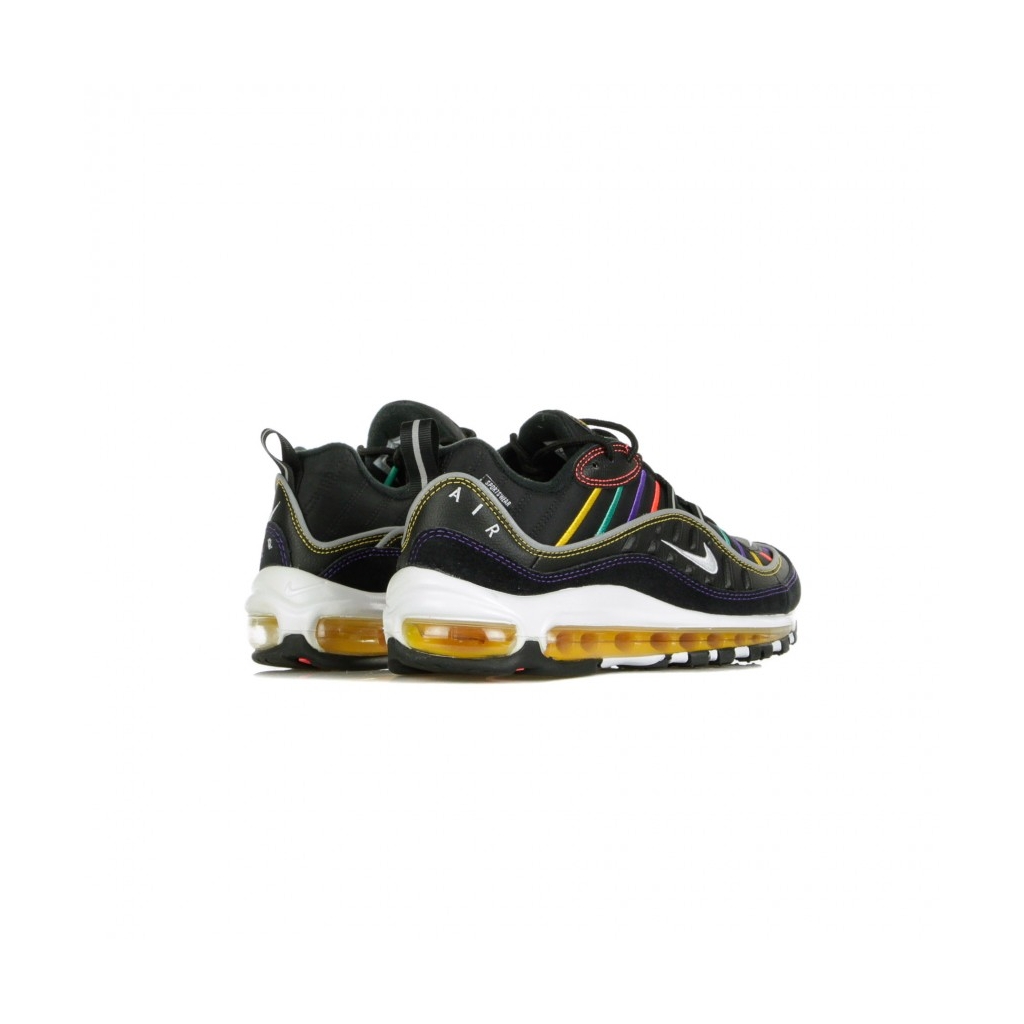 Expulsar a Sala Ocurrencia scarpa bassa donna wmns air max 98 premium BLACK/FLASH CRIMSON/KINETIC GREEN  | Bowdoo.com