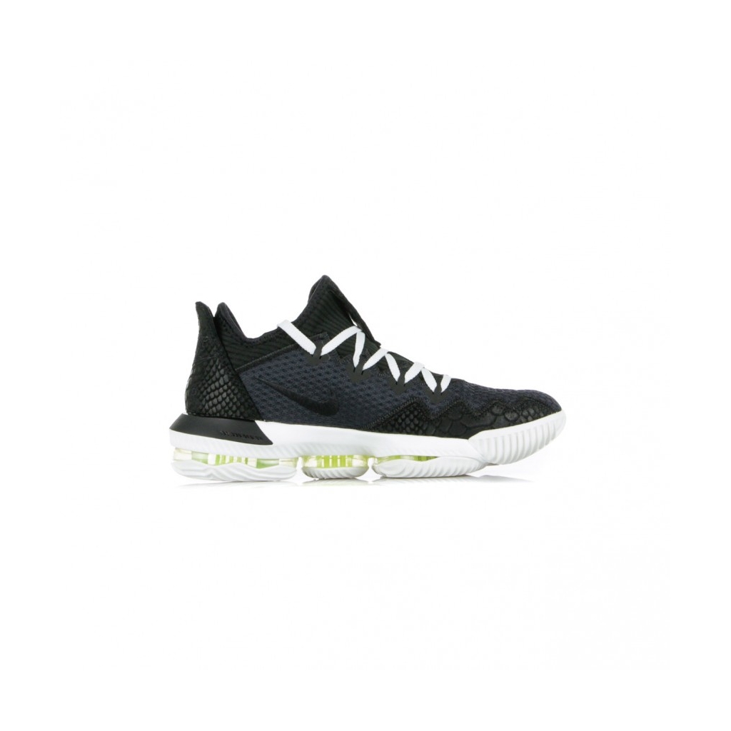 scarpa bassa uomo lebron xvi low BLACK/BLACK/SUMMIT WHITE/VOLT