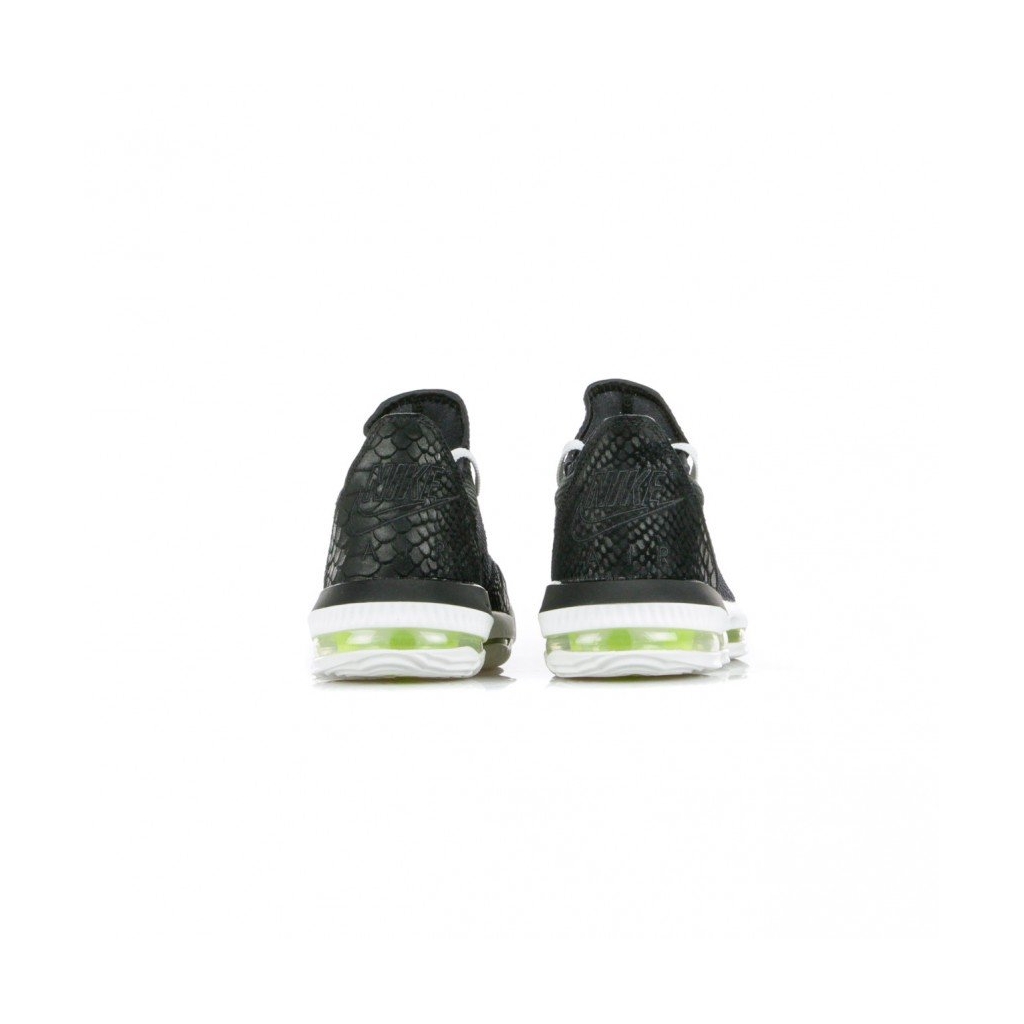 scarpa bassa uomo lebron xvi low BLACK/BLACK/SUMMIT WHITE/VOLT