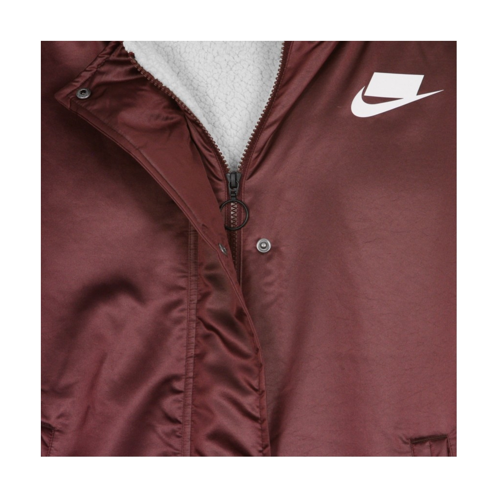 giaccone lungo donna w sport pac parka NIGHT MAROON/MUSLIN/WHITE
