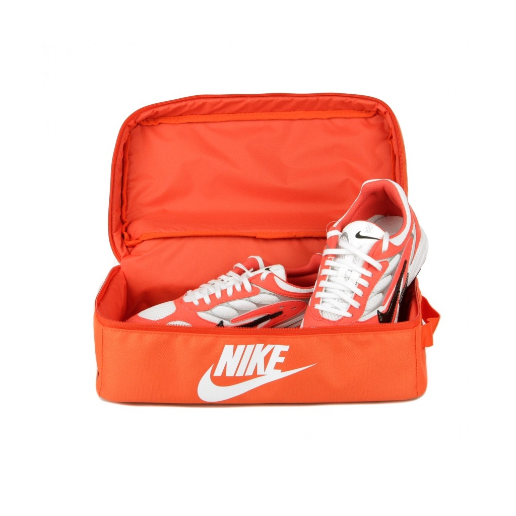 NIKE borsa portascarpe uomo shoebox ORANGE ORANGE WHITE Borse Bowdoo