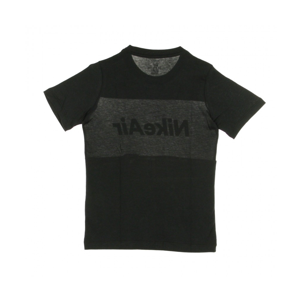 maglietta ragazzo nike air tee BLACK/WHITE