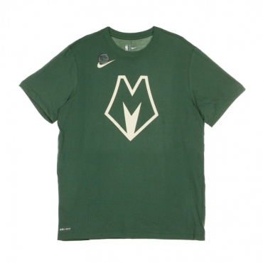 maglietta uomo nba dry tee logo city edition milbuc FIR