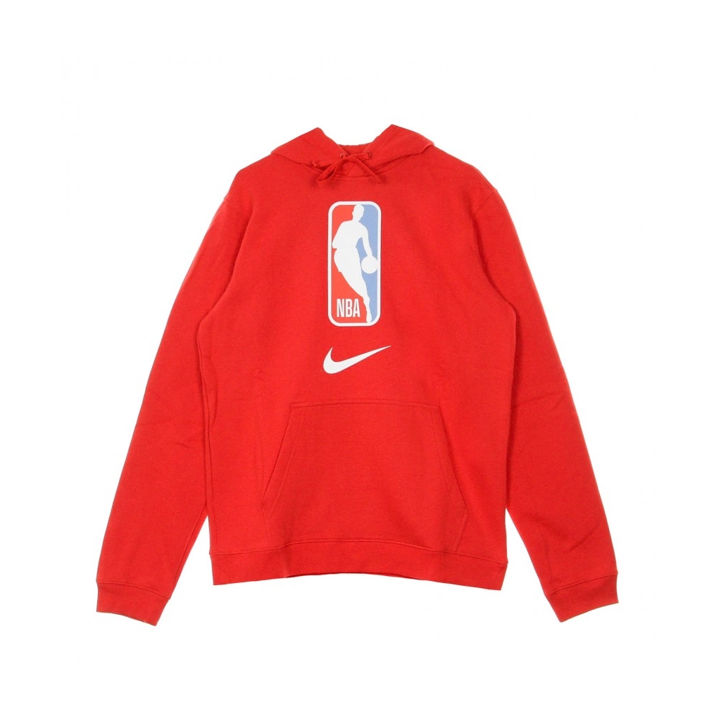 felpa cappuccio uomo nba team 31 UNIVERSITY RED/NBA GRAPHIC 1