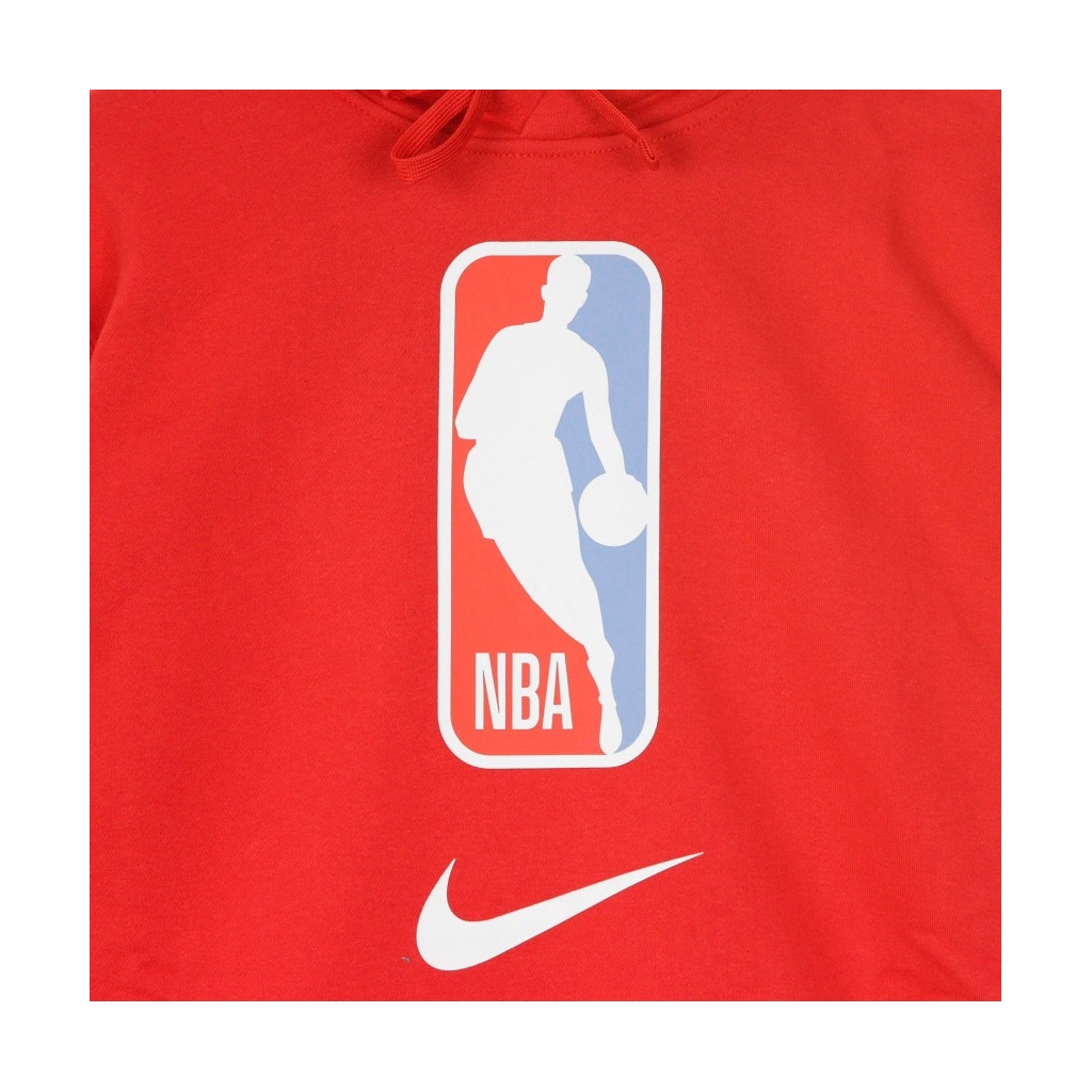 felpa cappuccio uomo nba team 31 UNIVERSITY RED/NBA GRAPHIC 1