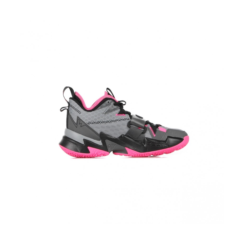 scarpa alta uomo jordan why not zero3 x russell westbrook PARTICLE GREY/PINK BLAST/BLACK/IRON GREY