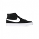 scarpa alta uomo sb zoom blazer mid BLACK/WHITE/WHITE/WHITE
