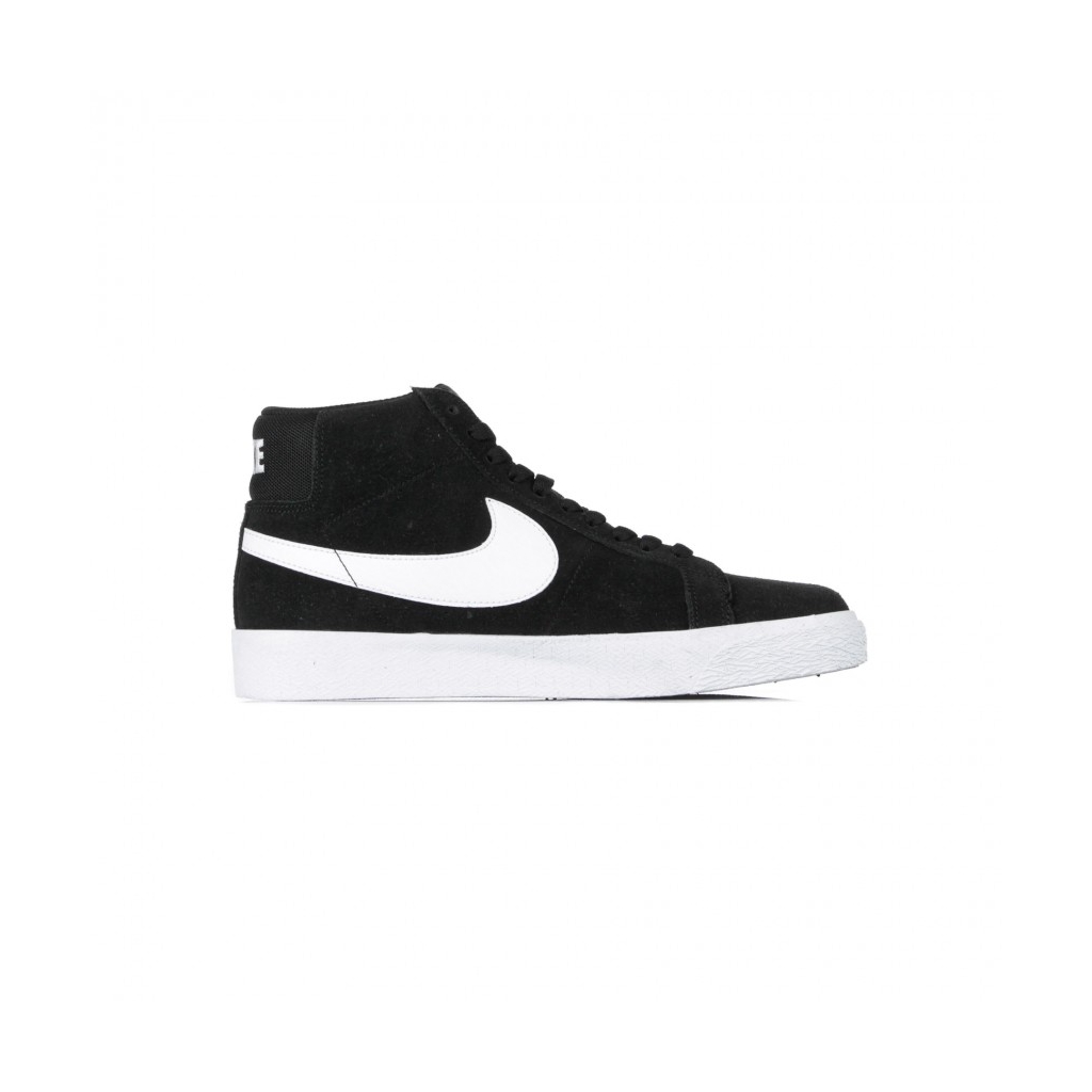 scarpa alta uomo sb zoom blazer mid BLACK/WHITE/WHITE/WHITE
