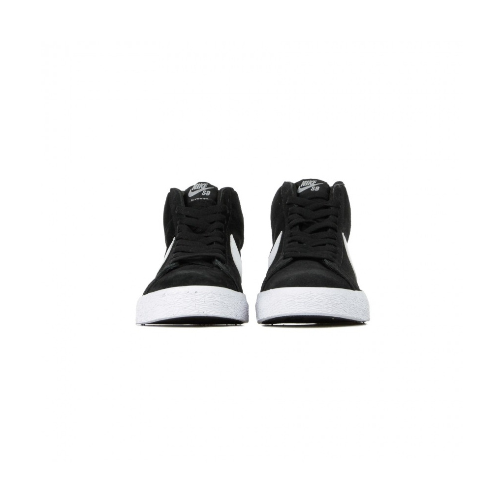 scarpa alta uomo sb zoom blazer mid BLACK/WHITE/WHITE/WHITE