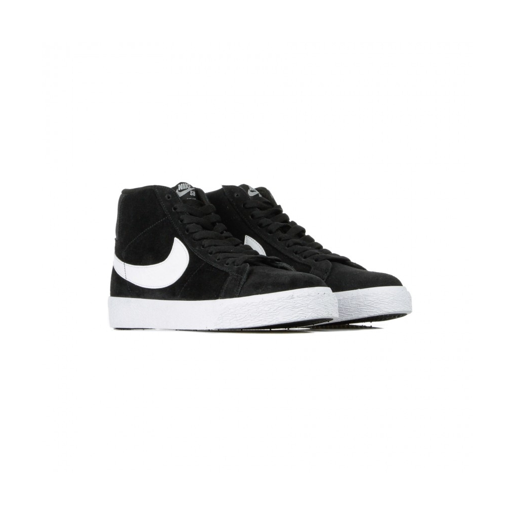 scarpa alta uomo sb zoom blazer mid BLACK/WHITE/WHITE/WHITE