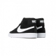 scarpa alta uomo sb zoom blazer mid BLACK/WHITE/WHITE/WHITE