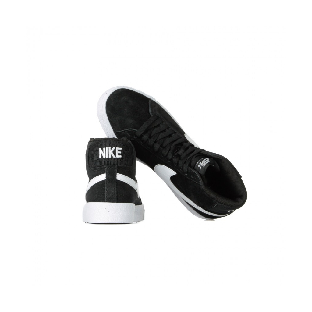 scarpa alta uomo sb zoom blazer mid BLACK/WHITE/WHITE/WHITE