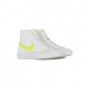 scarpa alta donna w blazer mid 77 WHITE/LEMON VENOM/PURE PLATINUM/FOSSIL