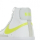 scarpa alta donna w blazer mid 77 WHITE/LEMON VENOM/PURE PLATINUM/FOSSIL