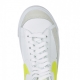 scarpa alta donna w blazer mid 77 WHITE/LEMON VENOM/PURE PLATINUM/FOSSIL