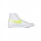 scarpa alta donna w blazer mid 77 WHITE/LEMON VENOM/PURE PLATINUM/FOSSIL
