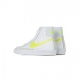 scarpa alta donna w blazer mid 77 WHITE/LEMON VENOM/PURE PLATINUM/FOSSIL