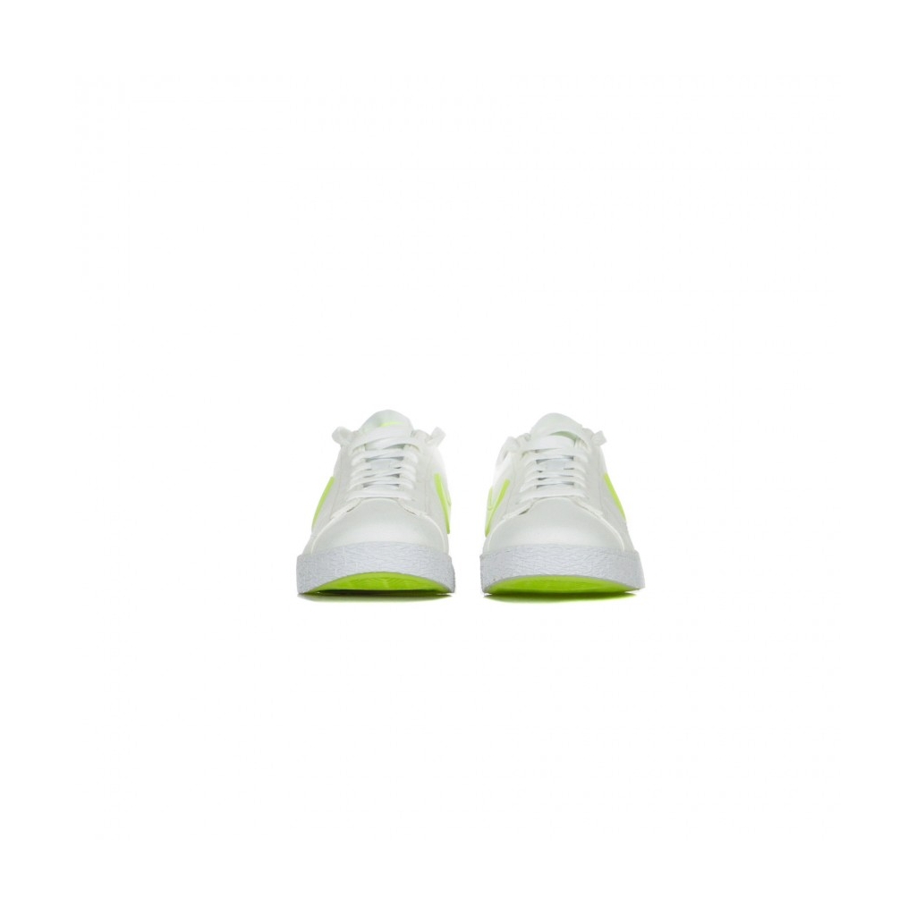 scarpa bassa ragazzo blazer low pop gs WHITE/VOLT