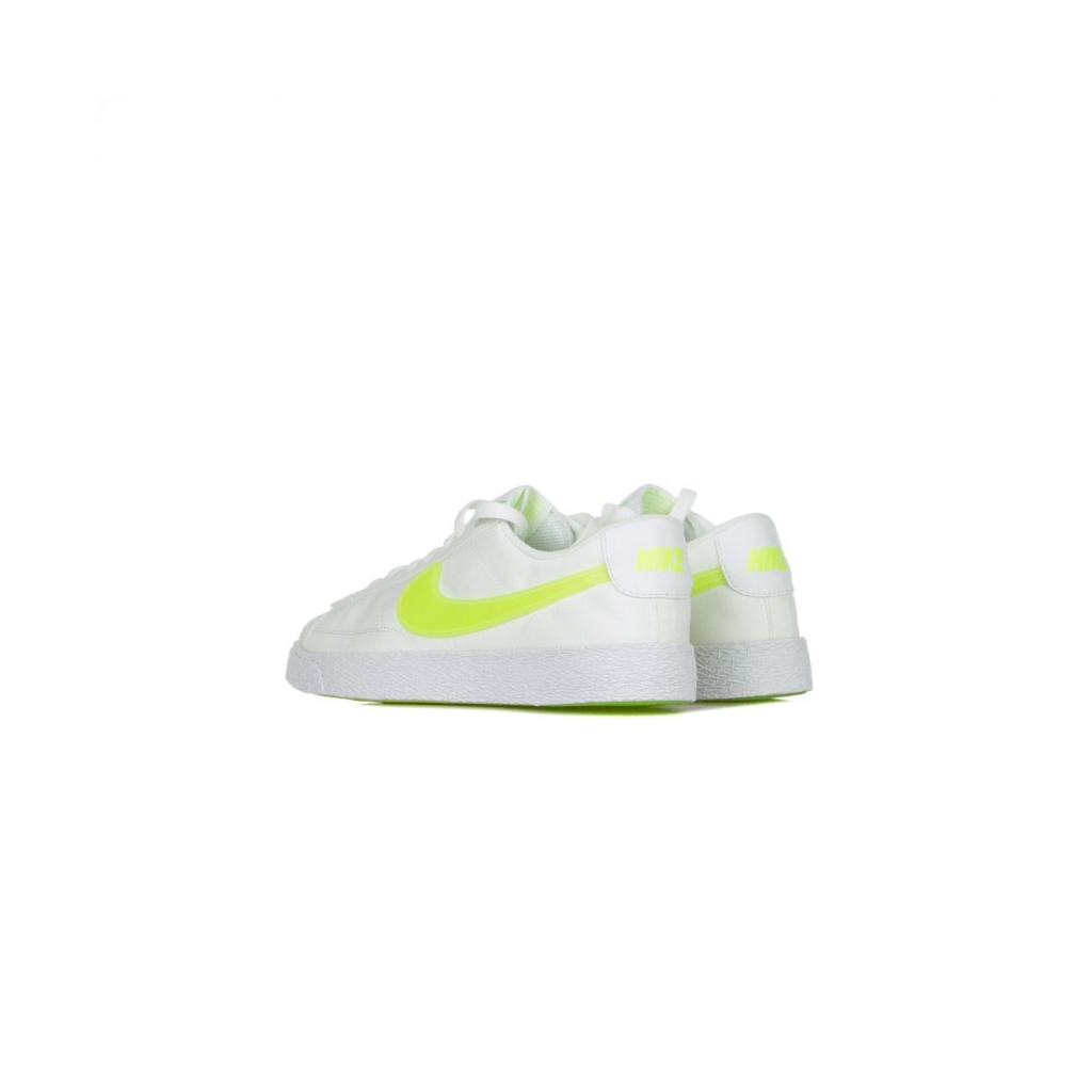 scarpa bassa ragazzo blazer low pop gs WHITE/VOLT
