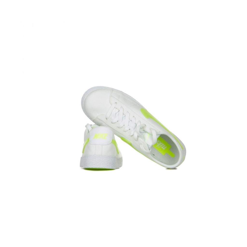 scarpa bassa ragazzo blazer low pop gs WHITE/VOLT