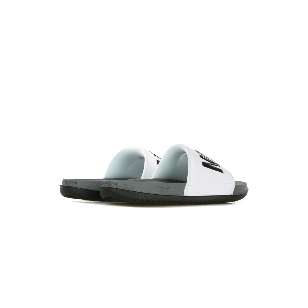 ciabatte uomo offcourt slide DARK GREY BLACK WHITE