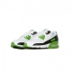 scarpa bassa uomo air max 90 WHITE/WHITE/CHLOROPHYLL/BLACK