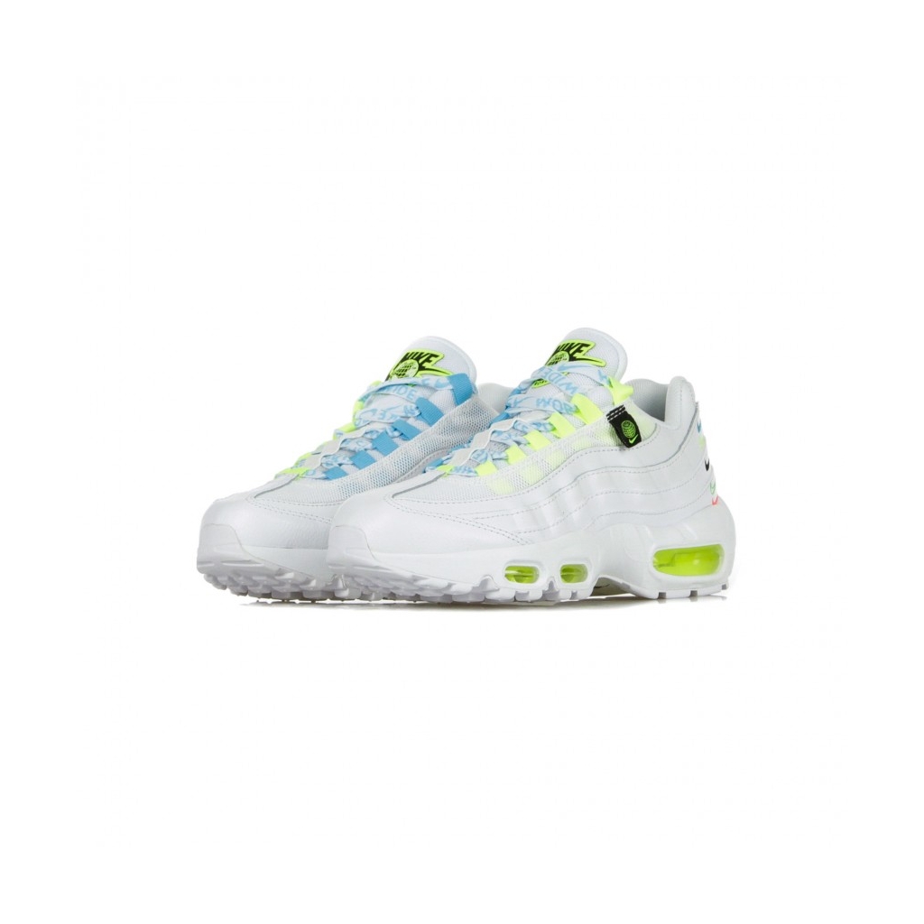 scarpa bassa donna w air max 95 se WHITE/WHITE/VOLT/BLUE FURY