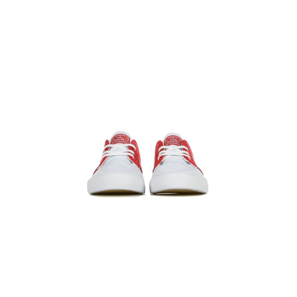 scarpa bassa uomo sb zoom  stefan janoski canvas rm WHITE/WHITE/UNIVERSITY RED/MIDNIGHT NAVY