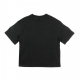 maglietta donna swoosh top BLACK/WHITE