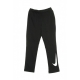 pantalone tuta leggero ragazzo dry fleece pant gfx2 BLACK/WHITE