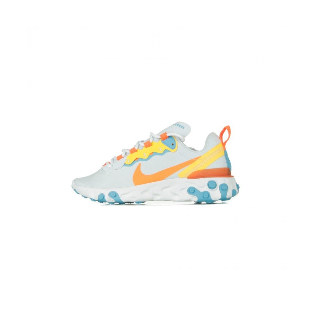 NIKE scarpa bassa donna w react element 55 FOOTBALL GREY HYPER CR