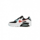 scarpa bassa donna w air max 90 SUMMIT WHITE/CHILE RED