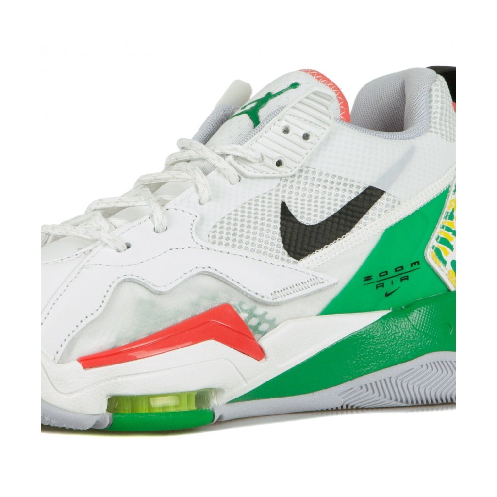 scarpa alta uomo jordan zoom 92 SUMMIT WHITE/BLACK/LUCKY GREEN/TRACK RED
