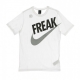 maglietta uomo giannis dry tee freak x giannis antetokounmpo WHITE/BLACK