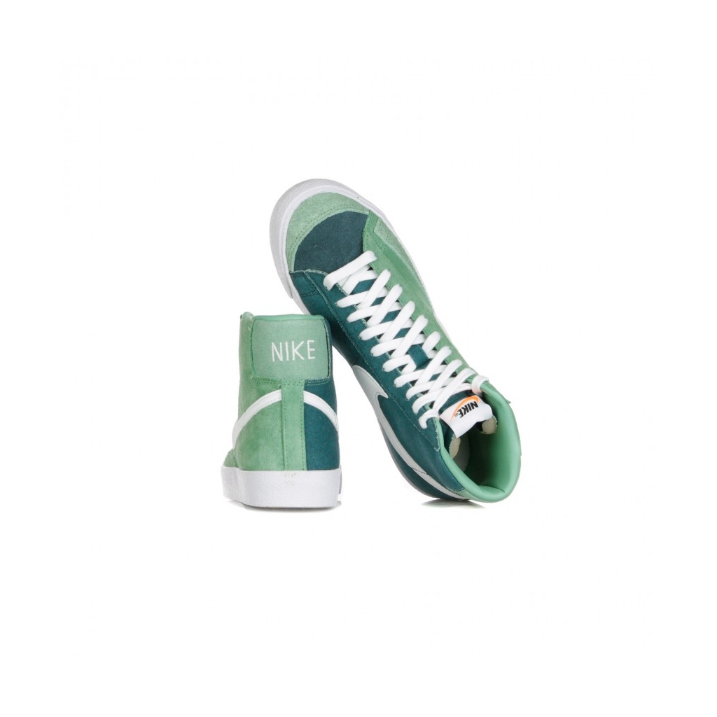 scarpa alta uomo blazer mid 77 vintage suede mix HEALING JADE /WHITE/ASH GREEN/WHITE