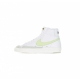 scarpa alta donna w blazer mid 77 WHITE/BARELY VOLT/WHITE/TOTAL ORANGE