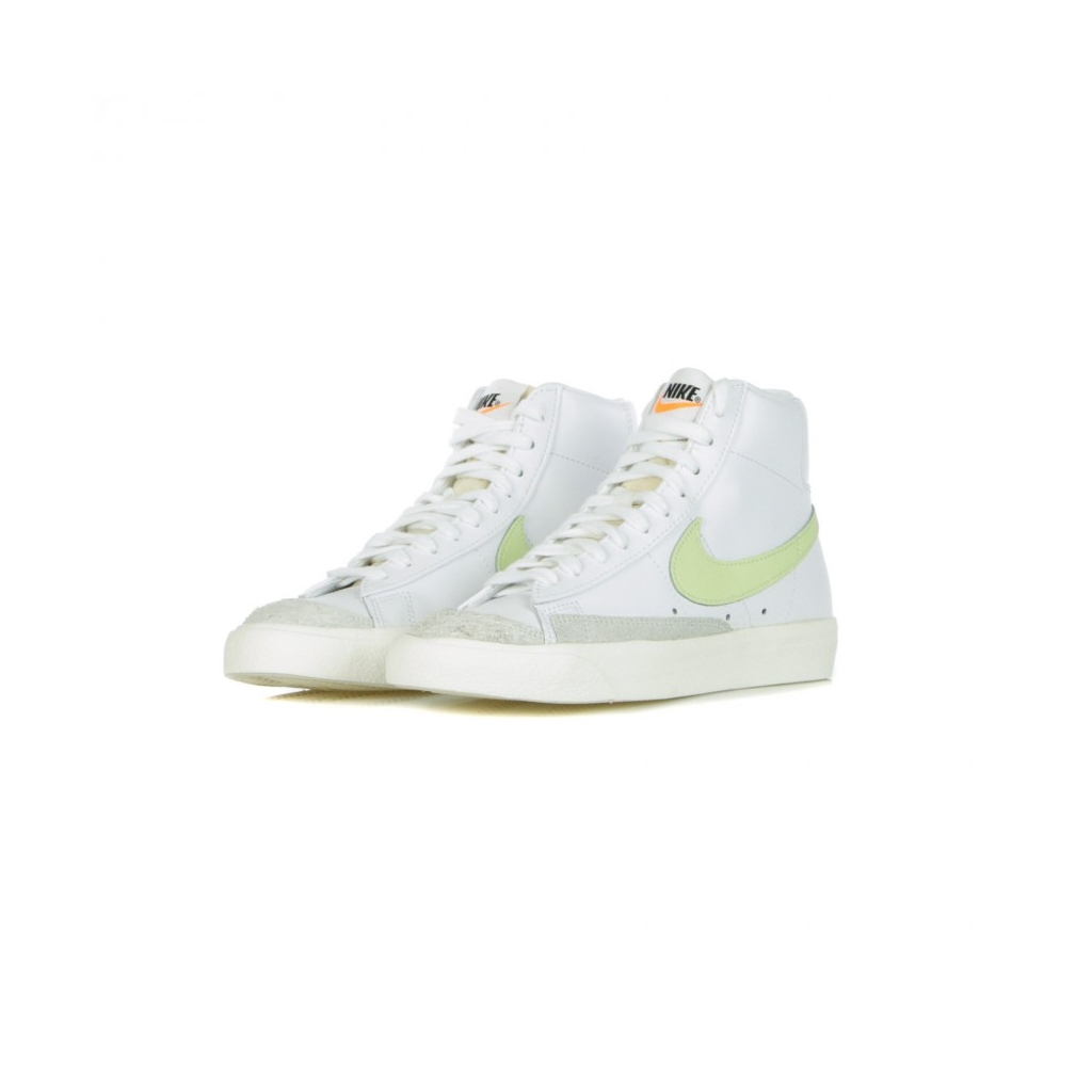 scarpa alta donna w blazer mid 77 WHITE/BARELY VOLT/WHITE/TOTAL ORANGE