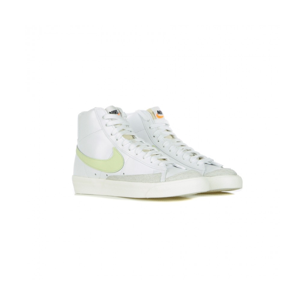 scarpa alta donna w blazer mid 77 WHITE/BARELY VOLT/WHITE/TOTAL ORANGE