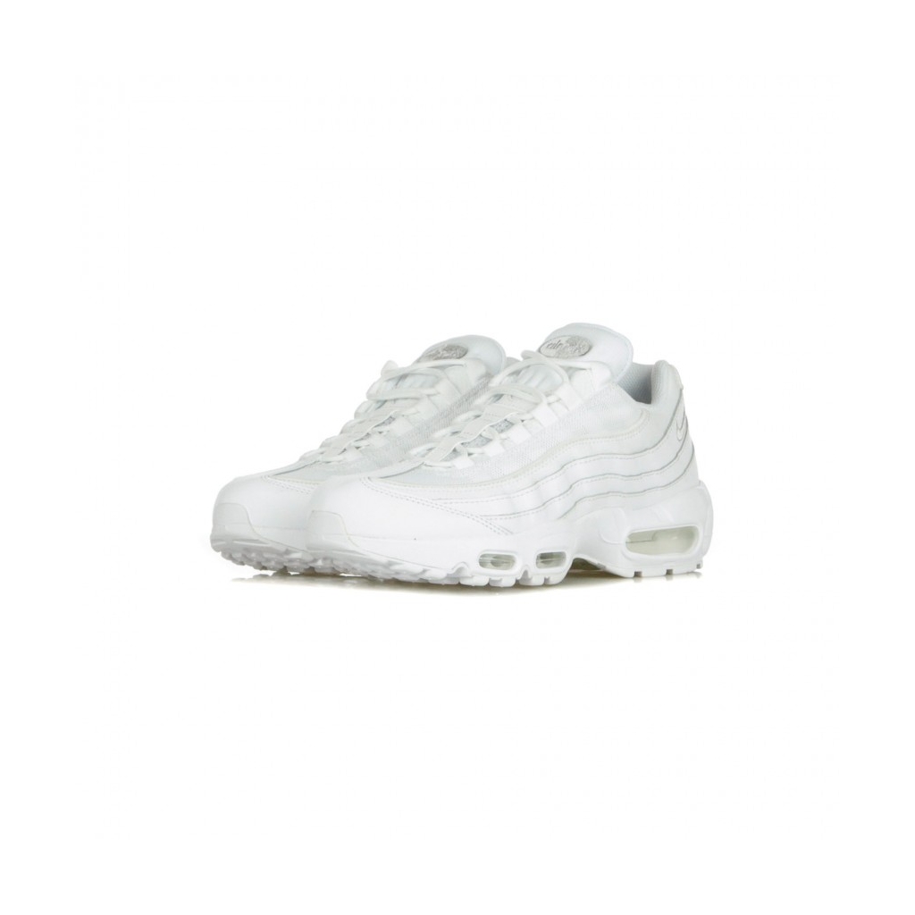 scarpa bassa uomo air max 95 essential WHITE/WHITE/GREY FOG