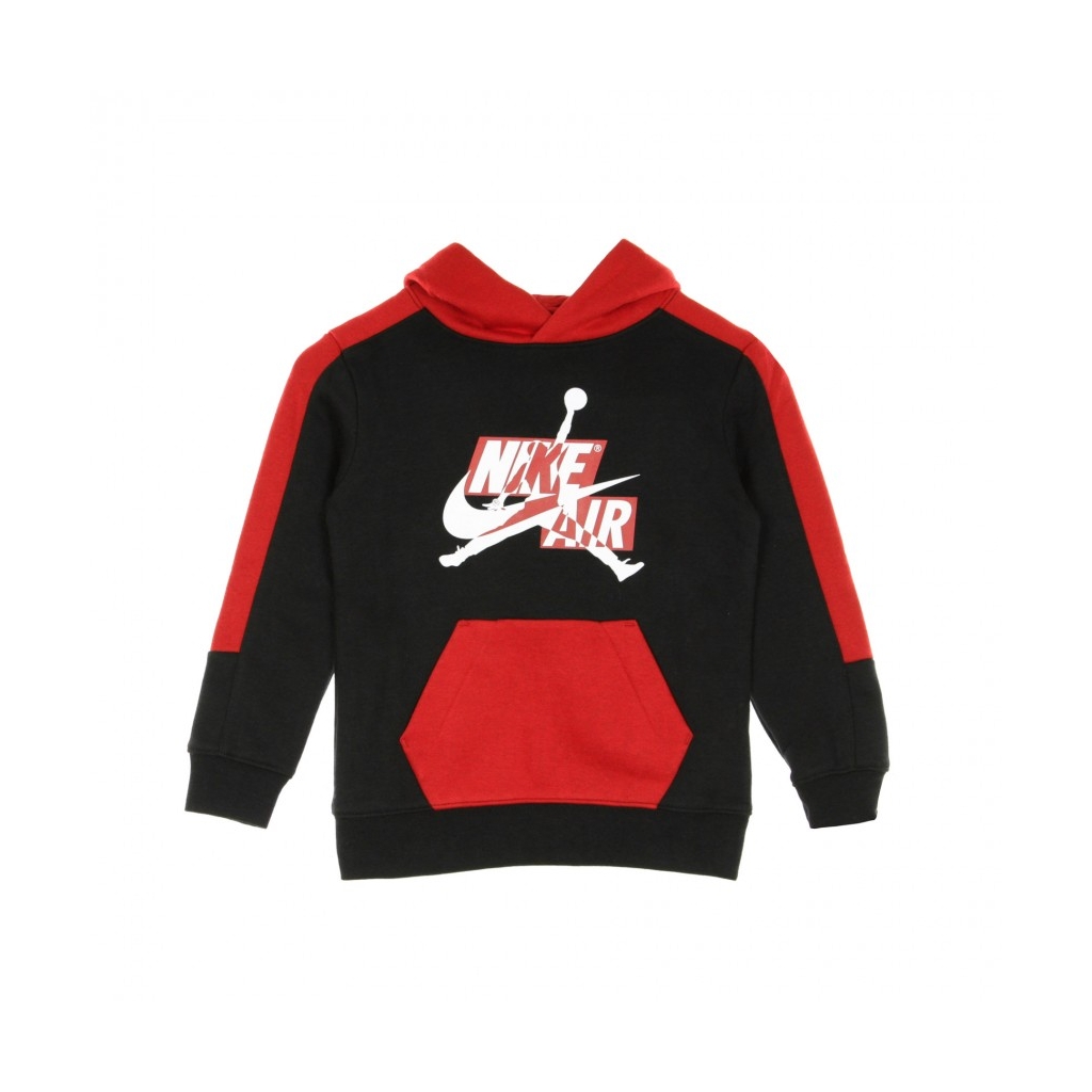 felpa cappuccio bambino jumpman classic iii po BLACK