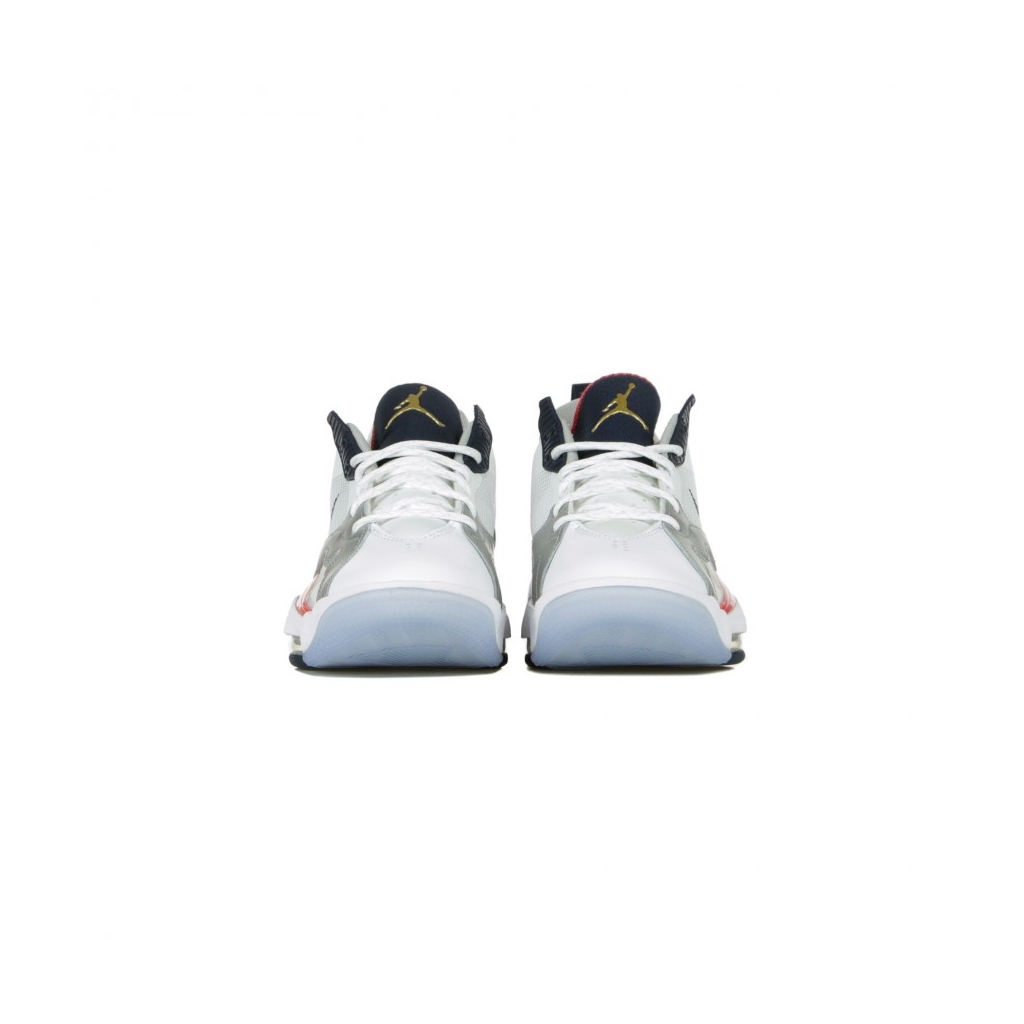 scarpa alta uomo jordan zoom 92 WHITE/OBSIDIAN/TRUE RED/METALLIC SILVER
