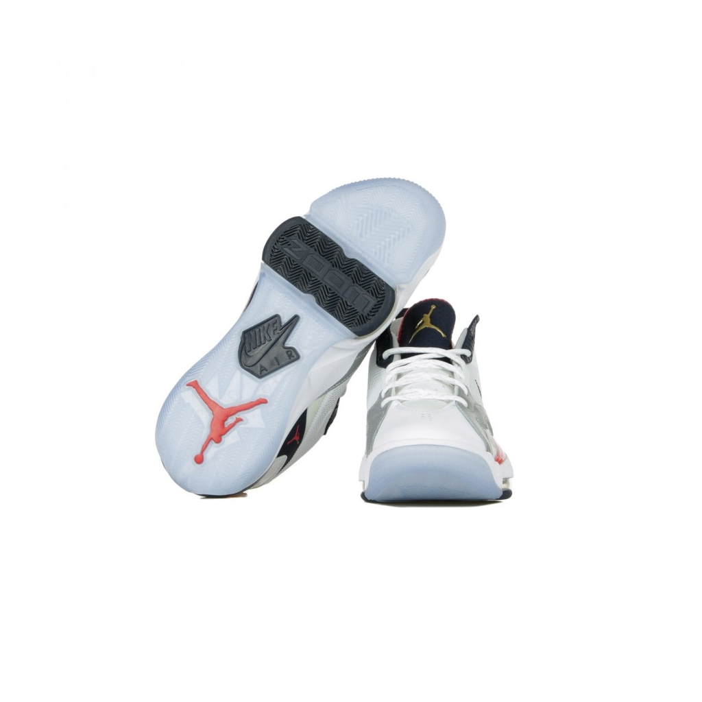 scarpa alta uomo jordan zoom 92 WHITE/OBSIDIAN/TRUE RED/METALLIC SILVER