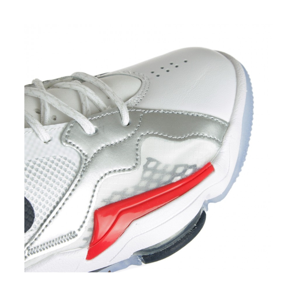 scarpa alta uomo jordan zoom 92 WHITE/OBSIDIAN/TRUE RED/METALLIC SILVER