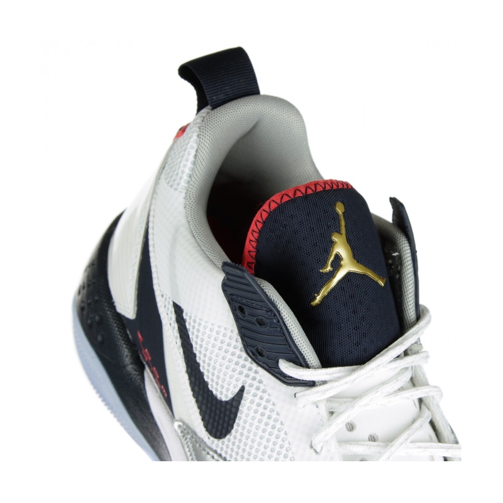 scarpa alta uomo jordan zoom 92 WHITE/OBSIDIAN/TRUE RED/METALLIC SILVER