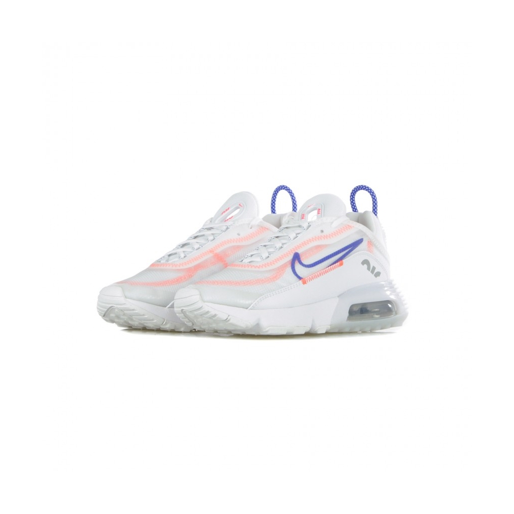 scarpa bassa donna w air max 2090 WHITE/RACER BLUE/FLASH CRIMSON