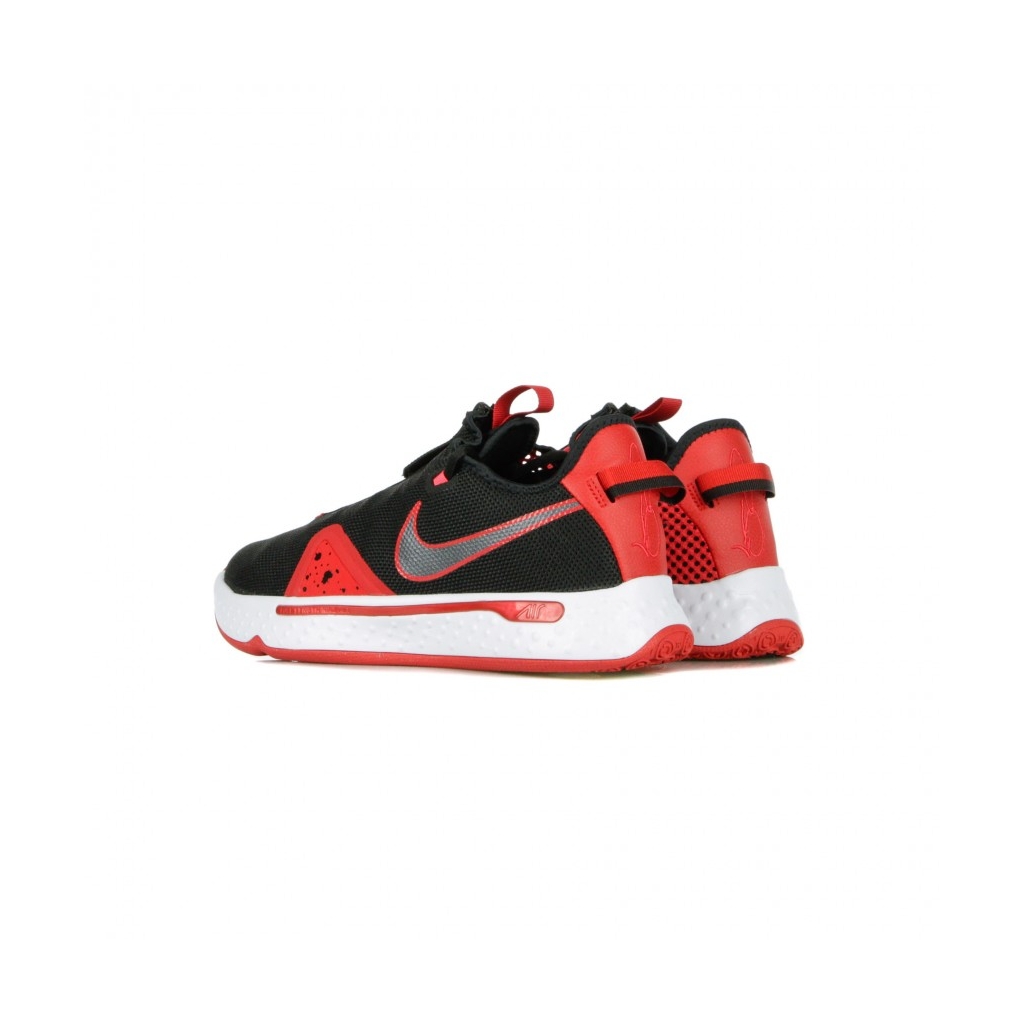 scarpa bassa uomo pg 4 BLACK/UNIVERSITY RED/WHITE