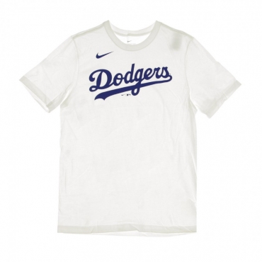 maglietta uomo mlb wordmark t-shirt losdod WHITE/ORIGINAL TEAM COLORS