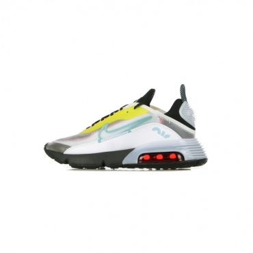 scarpa bassa uomo air max 2090 WHITE/BLEACHED AQUA/BLACK/SPEED YELLOW