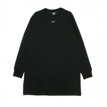 vestito donna sportswear essential dress BLACK/WHITE