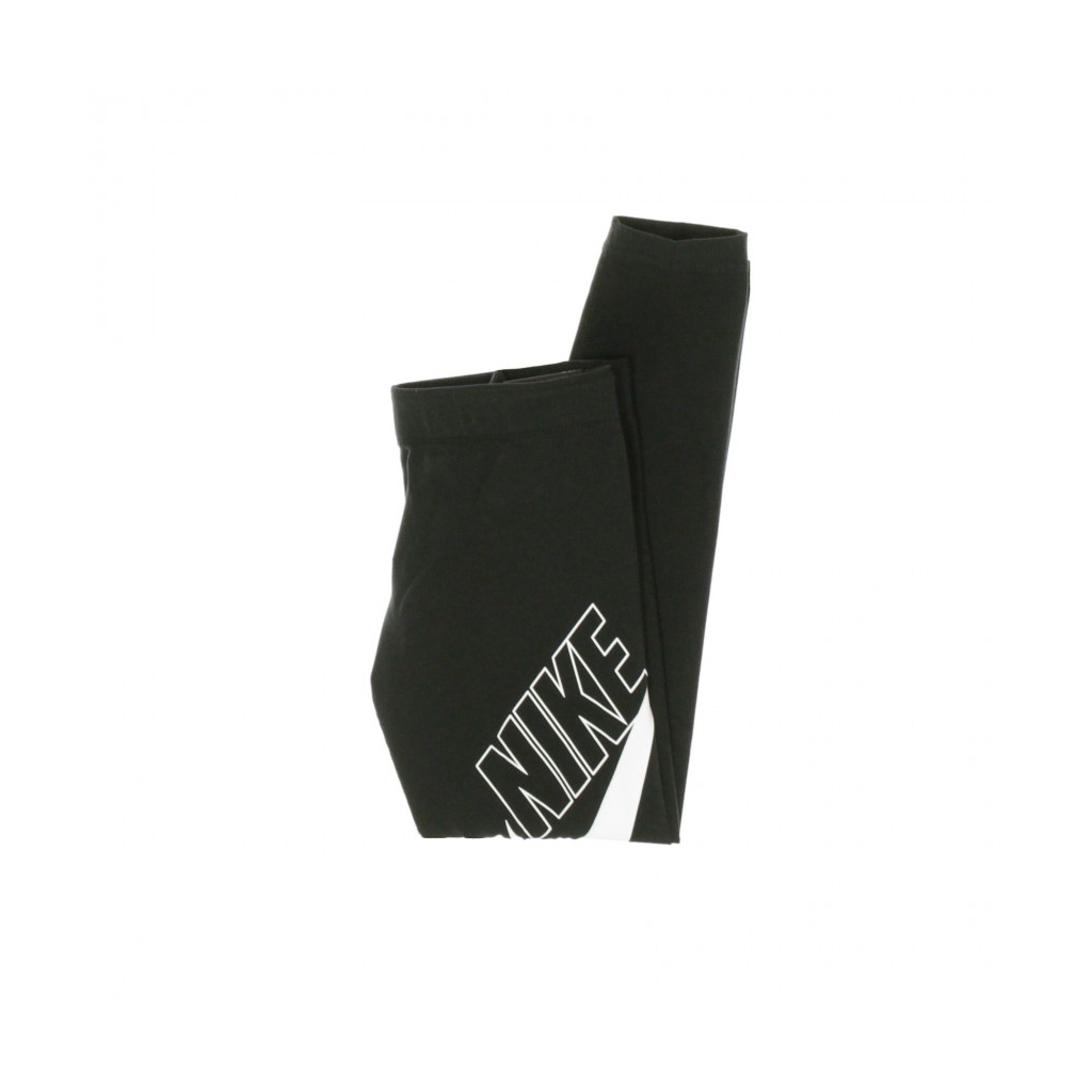 NIKE - leggins ragazza sportswear favorites BLACK/WHITE - Leggings